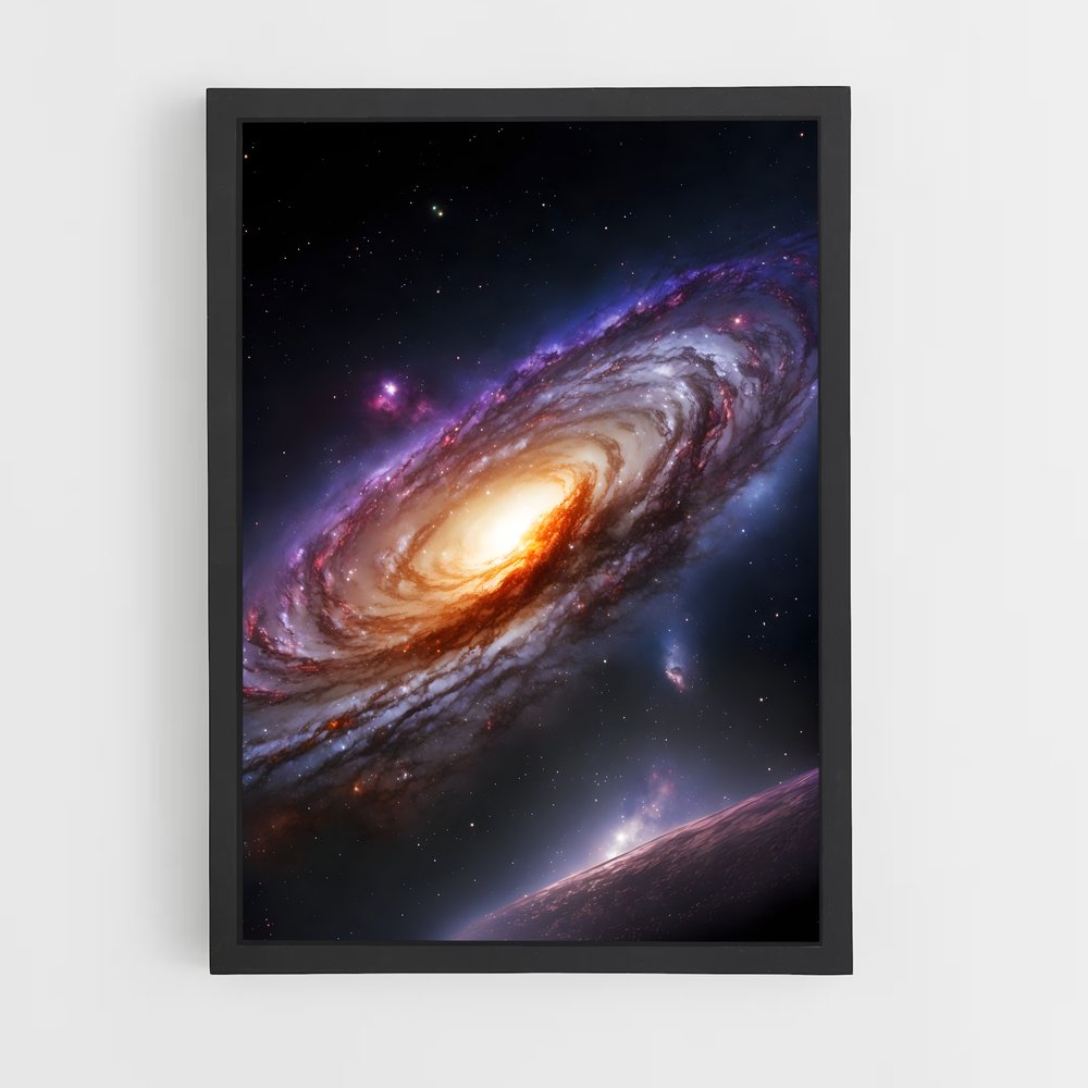Poster Galaxie Envoûtante (vue 2)
